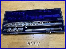 YAMAHA YFL-31 Sterling Silver Flute Head Tube Flute with hardcase Japan