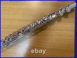 YAMAHA YFL-411 Flute silver Musical instrument case