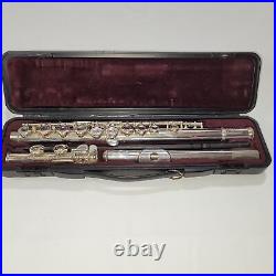 Yamaha 211 Silver Flute With Hard Case Ready to Play Flute