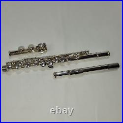 Yamaha 211 Silver Flute With Hard Case Ready to Play Flute