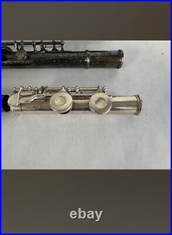 Yamaha 225Sii Silver Plated Flute With Hard Case