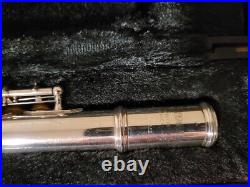 Yamaha 225Sii Silver Plated Flute with Hard Case FREE SAME DAY SHIPPING