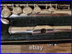 Yamaha 225Sii Silver Plated Flute with Hard Case FREE SAME DAY SHIPPING