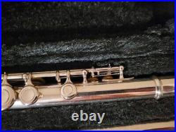 Yamaha 225Sii Silver Plated Flute with Hard Case FREE SAME DAY SHIPPING