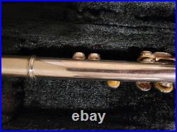 Yamaha 225Sii Silver Plated Flute with Hard Case FREE SAME DAY SHIPPING