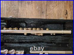 Yamaha 225Sii Silver Plated Flute with Hard Case FREE SAME DAY SHIPPING