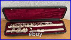 Yamaha Flute YFL-221SII Nickel Silver Musical instrument Hard case GAKKI USED