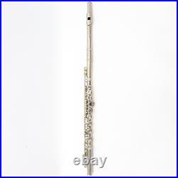 Yamaha Flute YFL225N Nickel Plated Musical Instrument in Case Japan Make