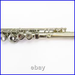 Yamaha Flute YFL225N Nickel Plated Musical Instrument in Case Japan Make