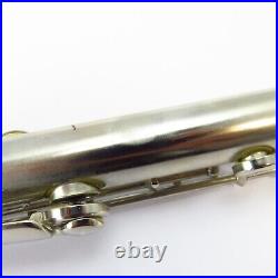 Yamaha Flute YFL225N Nickel Plated Musical Instrument in Case Japan Make