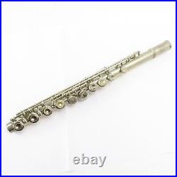 Yamaha Flute YFL225N Nickel Plated Musical Instrument in Case Japan Make