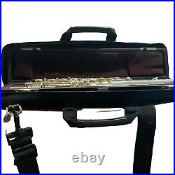 Yamaha Intermediate Flute With B Foot Mint Condition M/# YEL362