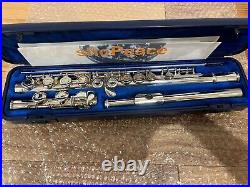 Yamaha YFL-211S Flute Silver Hard Case good condition Musical Instrument USED