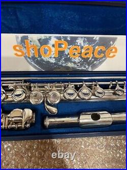 Yamaha YFL-211S Flute Silver Hard Case good condition Musical Instrument USED