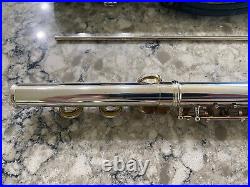 Yamaha YFL-221 Student Flute with Hard Case, Polished, Fully Adjusted & Regulated