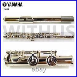 Yamaha YFL-222 Silver Student Flute + Hard Case & Bag (next version of YFL-221)