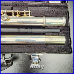 Yamaha YFL-222 Silver Student Flute with Hard Case Ideal for Beginners