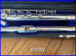 Yamaha YFL-311 Flute, Silver Plated, Nickel Silver Body, Musical Instrument