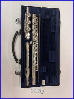 Yamaha YFL-381 Intermediate Flute Silver Head