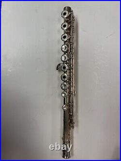 Yamaha YFL-381 Intermediate Flute Silver Head